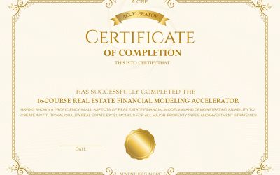 11. Solving a Real Estate Financial Modeling Test