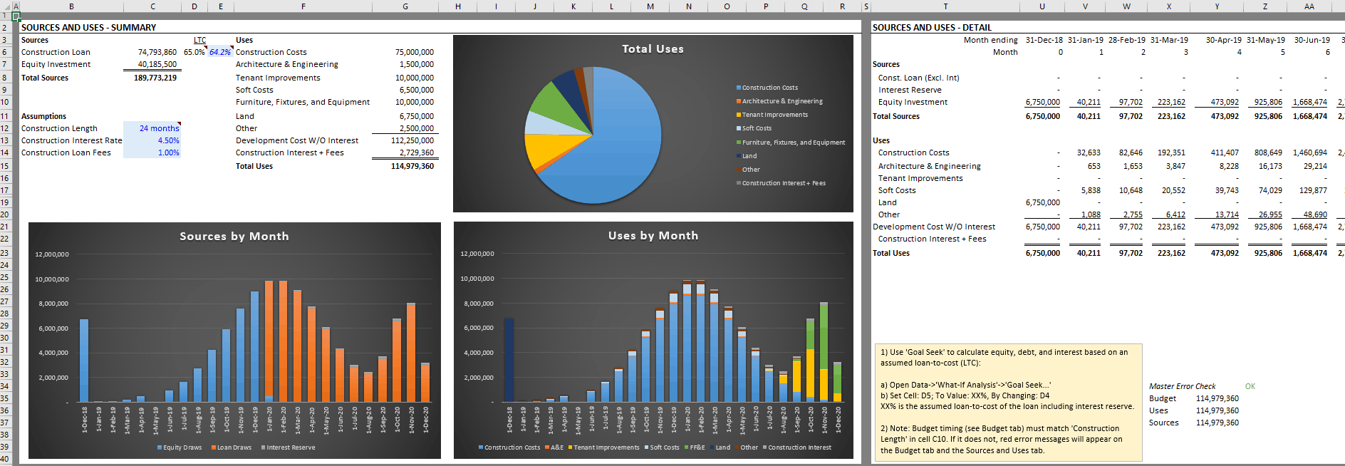 Loan Progress Chart Calculator