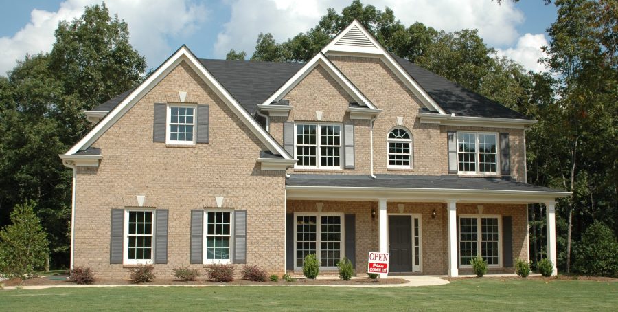 rendering of a new, two-story, single-family home included in an Excel pro forma