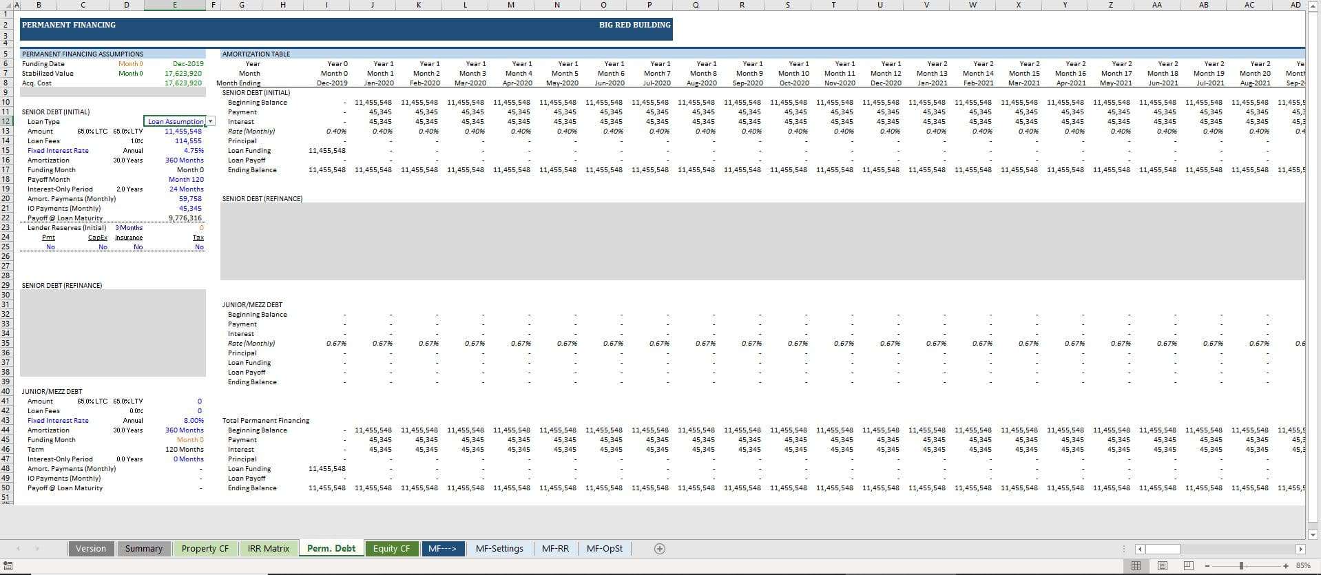 Modeling a Mortgage Loan Assumption Using the AllinOne Adventures