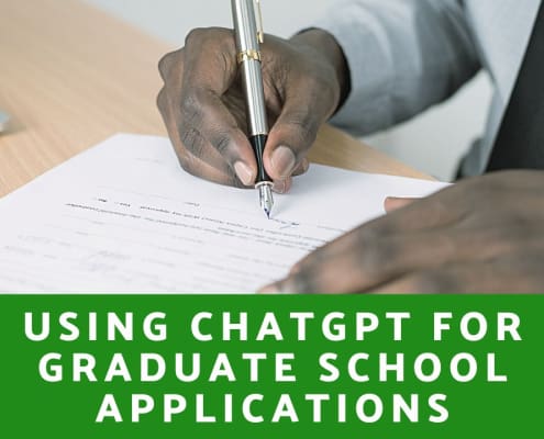 ChatGPT for Graduate School Applications