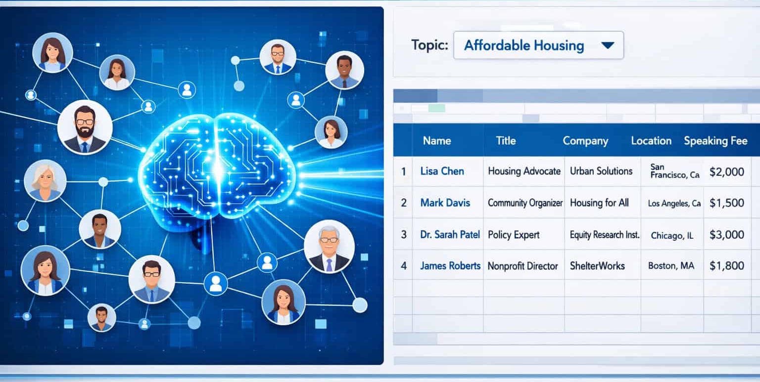 AI LinkedIn contact analysis