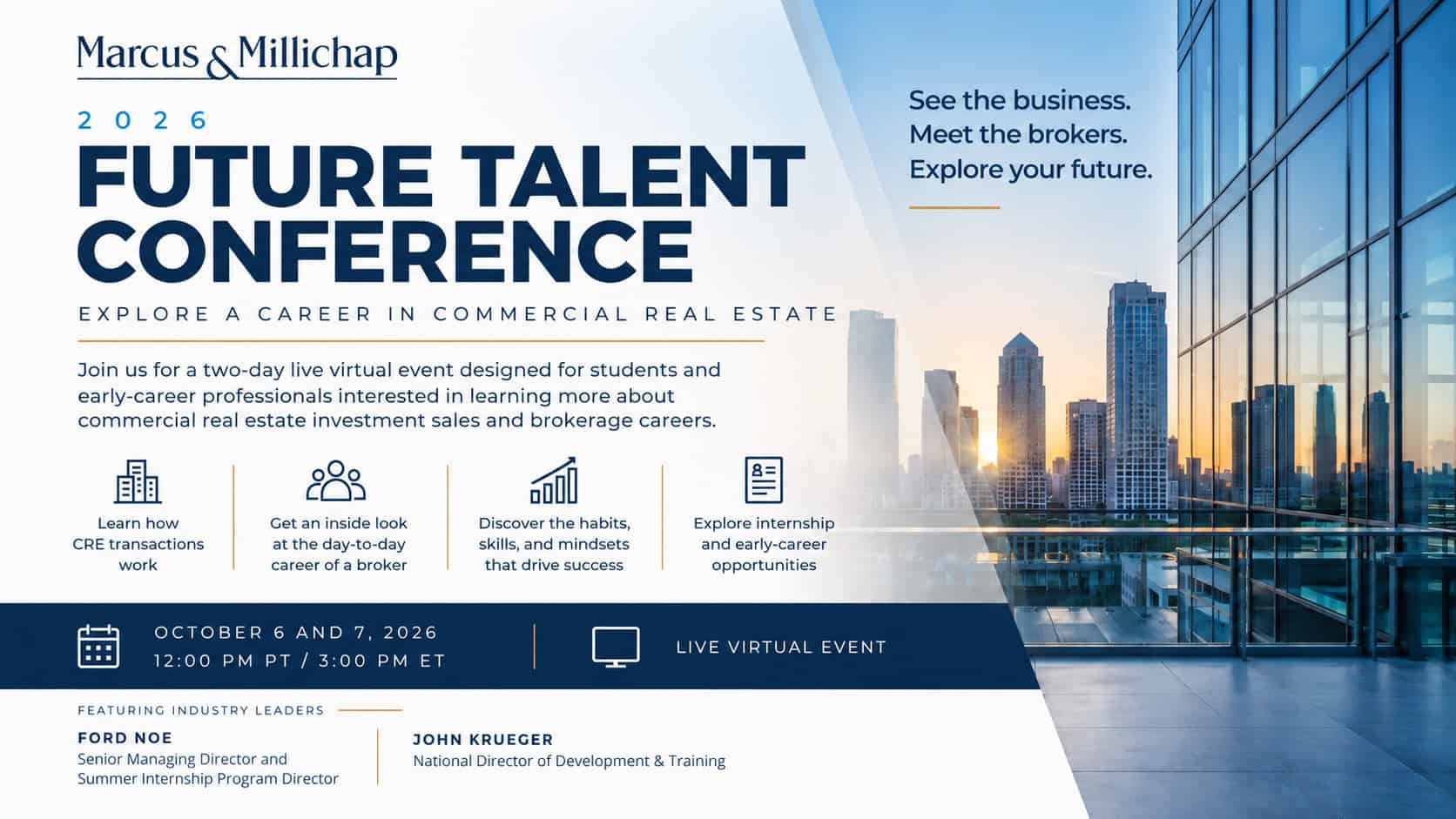 Marcus & Millichap 2026 Future Talent Conference